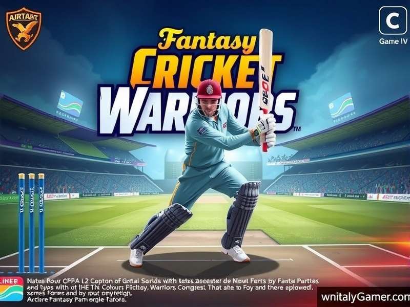 Fantasy Cricket Warriors Gameplay Screenshot