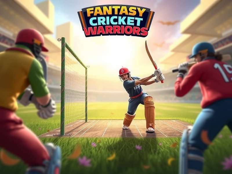 Fantasy Cricket Warriors Official Game Cover